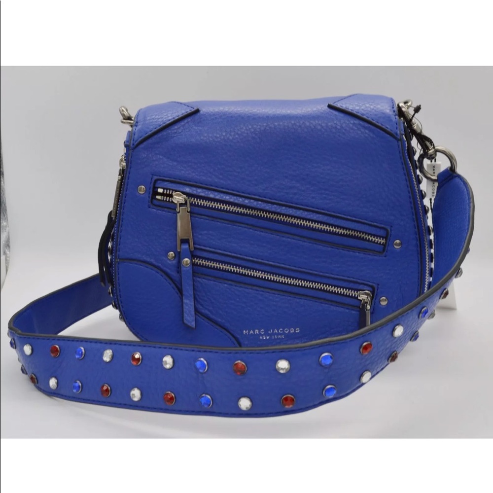 Marc Jacobs Blue leather Crossbody bag